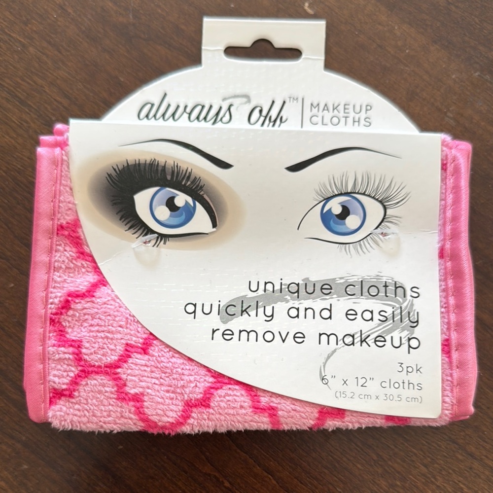 Always Pink Makeup Cloths